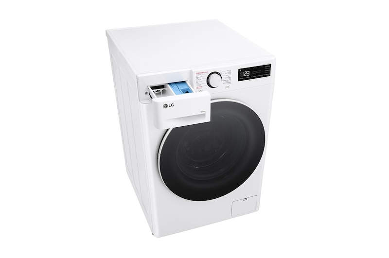 LG 9/6kg Was-droogcombinatie Wit | AI DD™ | Inverter Direct Drive™ | Steam™ | LG NL, GD3R509S0