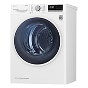 LG 9kg Warmtepomp droger Wit | Zelfreinigende condensor | Eco Hybrid™ | Allergy Care | LG BE, RH90V5AV6N