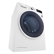 LG 9kg Warmtepomp droger Wit | Zelfreinigende condensor | Eco Hybrid™ | Allergy Care | LG BE, RH90V5AV6N