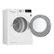 LG 9kg Warmtepomp droger Wit | Zelfreinigende condensor | Eco Hybrid™ | Allergy Care | LG BE, RH90V5AV6N