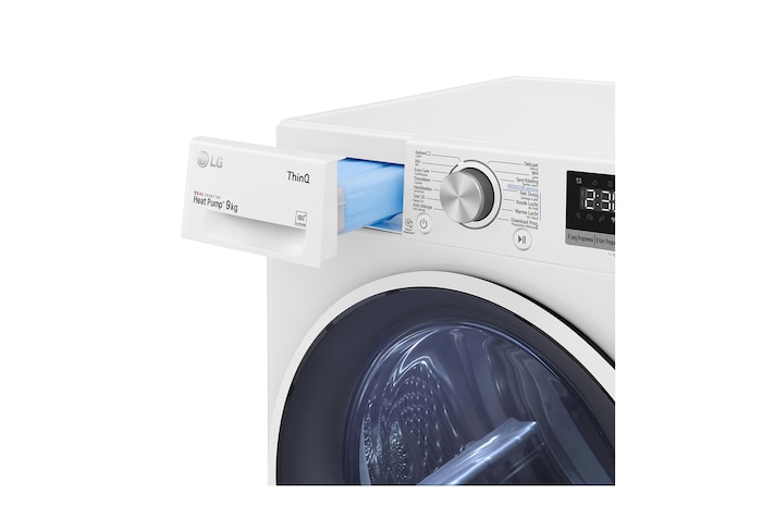 LG 9kg Wasmachine GC3R709S1 + 9kg Warmtepomp Droger RH5AV6N, GC3R709S1.RH5AV6N