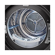 LG 9kg Warmtepomp droger Zwart | Zelfreinigende condensor | Eco Hybrid™ | Dual Lint Filter | LG NL, RH90V9ZVEN