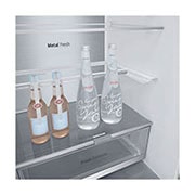 LG 387L Koelkast en vriezer Zilver | DoorCooling+™ | FRESHConverter™ | Smart Diagnosis™, GBV7280AMB