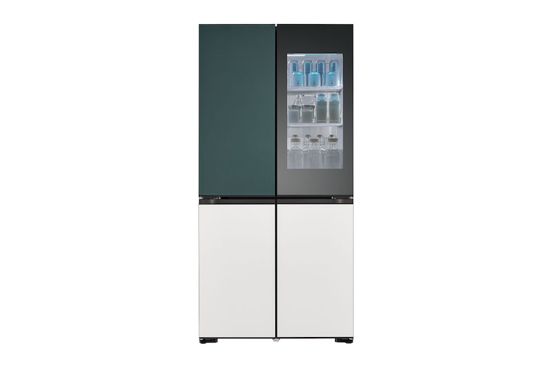 LG 617L Amerikaanse koelkast Grijs | MoodUP™ | InstaView™ | ThinQ™, GMV960NNME