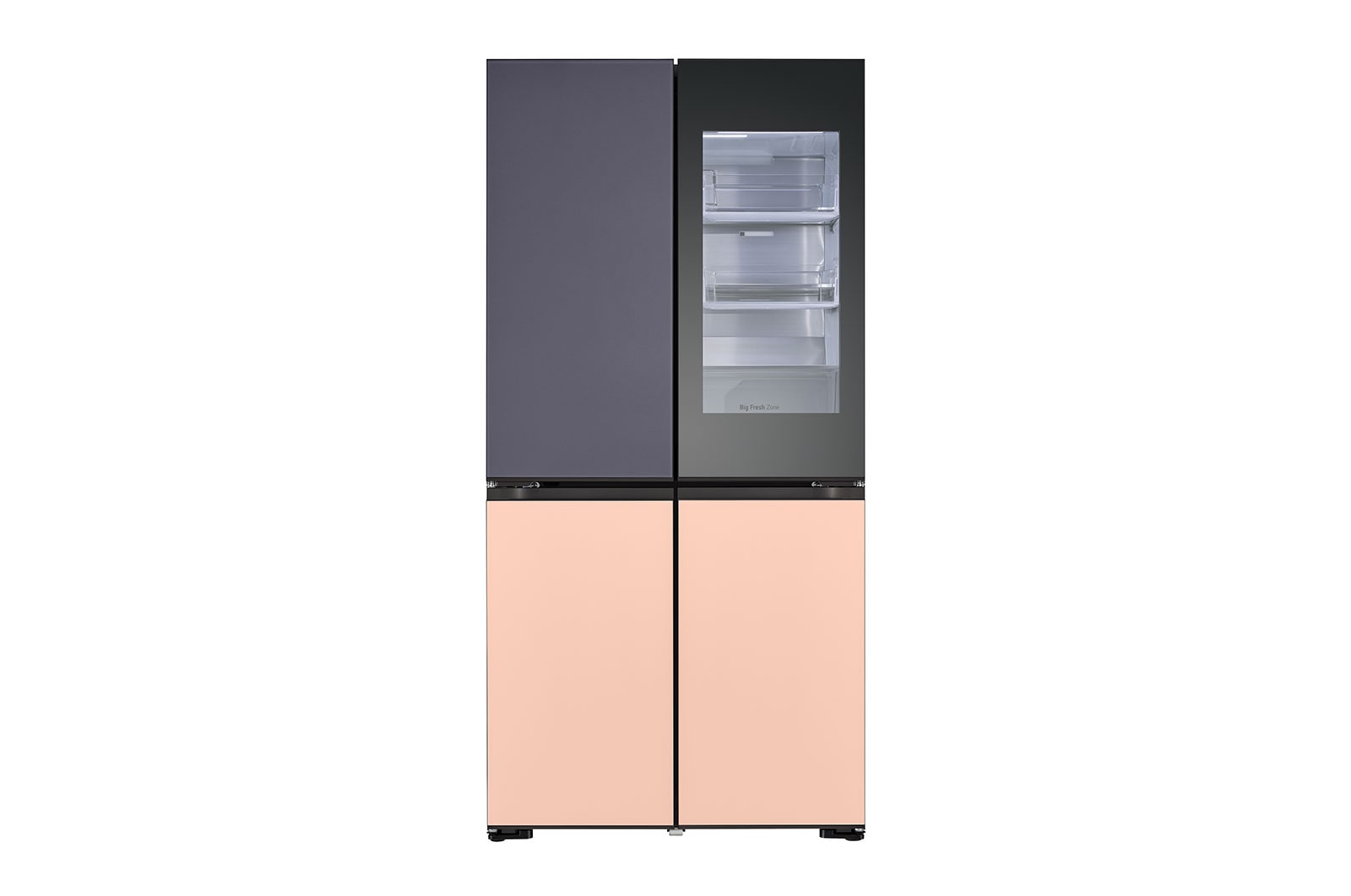 LG 617L Amerikaanse koelkast Grijs | MoodUP™ | InstaView™ | ThinQ™, GMV960NNME