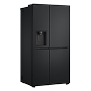 LG 641L Amerikaanse koelkast Zwart | ThinQ™ | Uvnano™ | FRESH Converter™, GSLC41EPPE