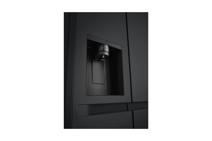 LG 641L Amerikaanse koelkast Zwart | ThinQ™ | Uvnano™ | FRESH Converter™, GSLC41EPPE