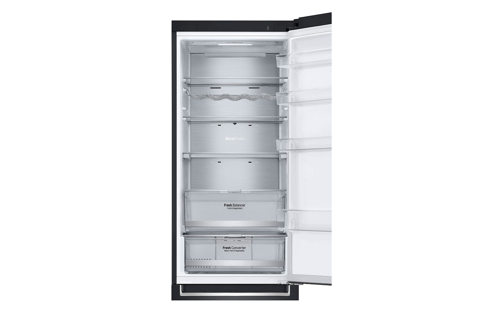 LG Altijd zuinig | B | Door Cooling+ | Total no frost | Inverter Linear Compressor | Groter koel & vriesvak | 35dB – Stilste koelkast, GBB92MCABP