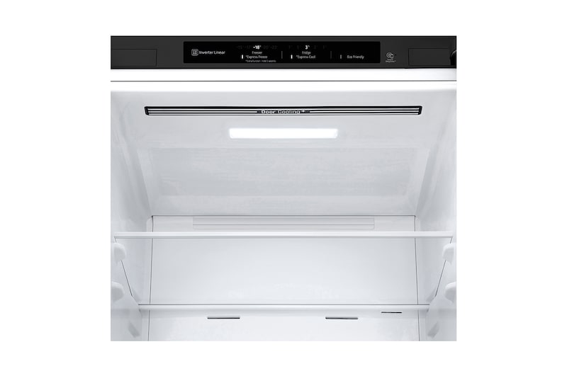 LG 384L Koelkast en vriezer Zwart | DoorCooling+™ | FRESHConverter™ | Inverter Linear Compressor, GBP62MCNBC