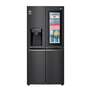 Vooraanzicht van 508L inhoud | InstaView™ Door-in-Door™  | DoorCooling+™ | Water- en ijsdispenser met UVnano™ | Inverter Linear Compressor GMX844MCBF