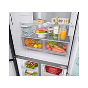 LG 508L inhoud | InstaView™ Door-in-Door™  | DoorCooling+™ | Water- en ijsdispenser met UVnano™ | Inverter Linear Compressor, GMX844MCBF