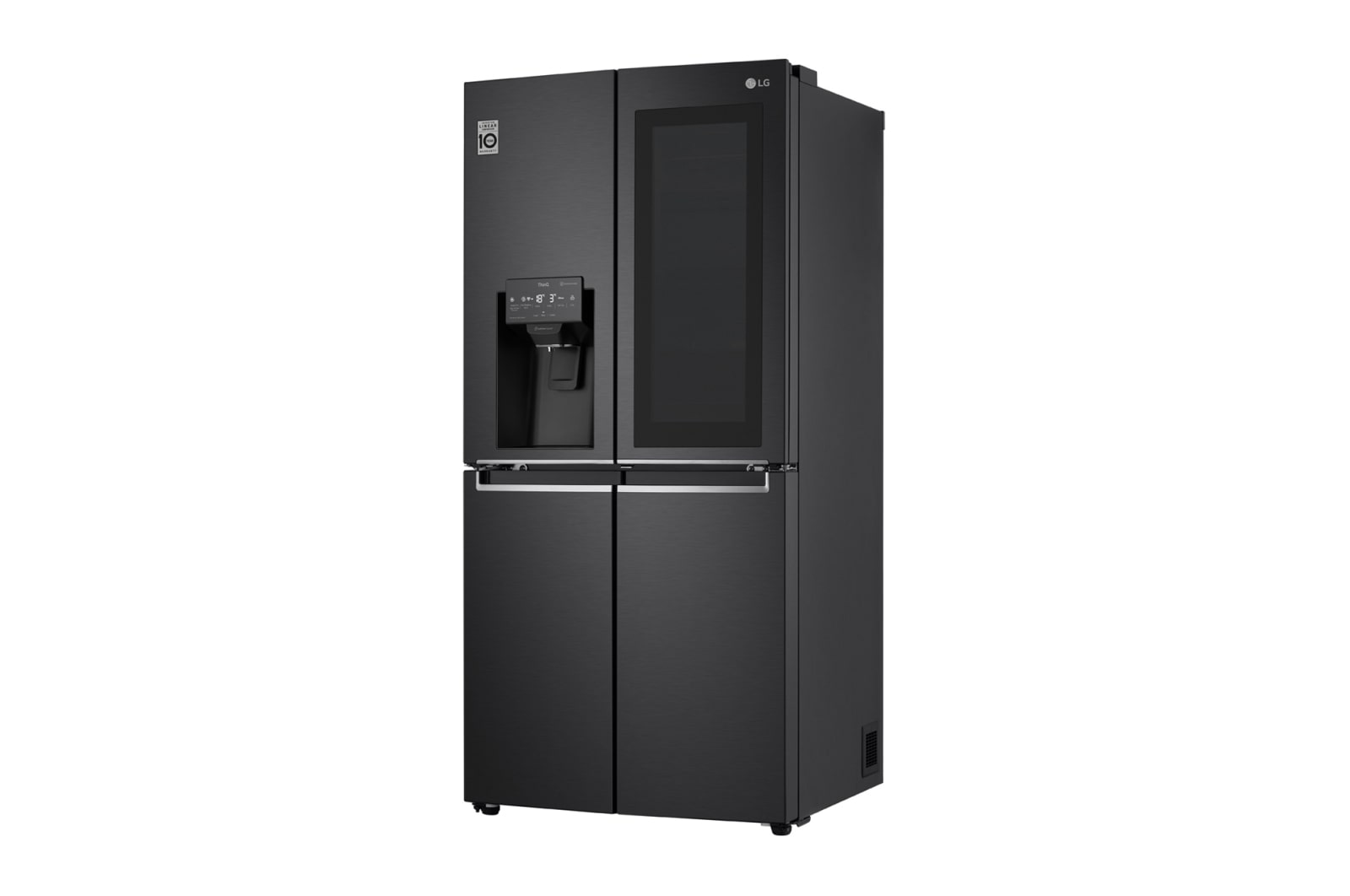 LG 508L inhoud | InstaView™ Door-in-Door™  | DoorCooling+™ | Water- en ijsdispenser met UVnano™ | Inverter Linear Compressor, GMX844MCBF