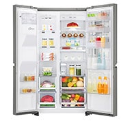 LG Knock, Knock! Keep it cool! | Instaview Door-in-Door™ Amerikaanse koelkast | 625L inhoud | Total No Frost | Extra koel- en vriesruimte | Inverter Linear Compressor, GSI961PZAZ