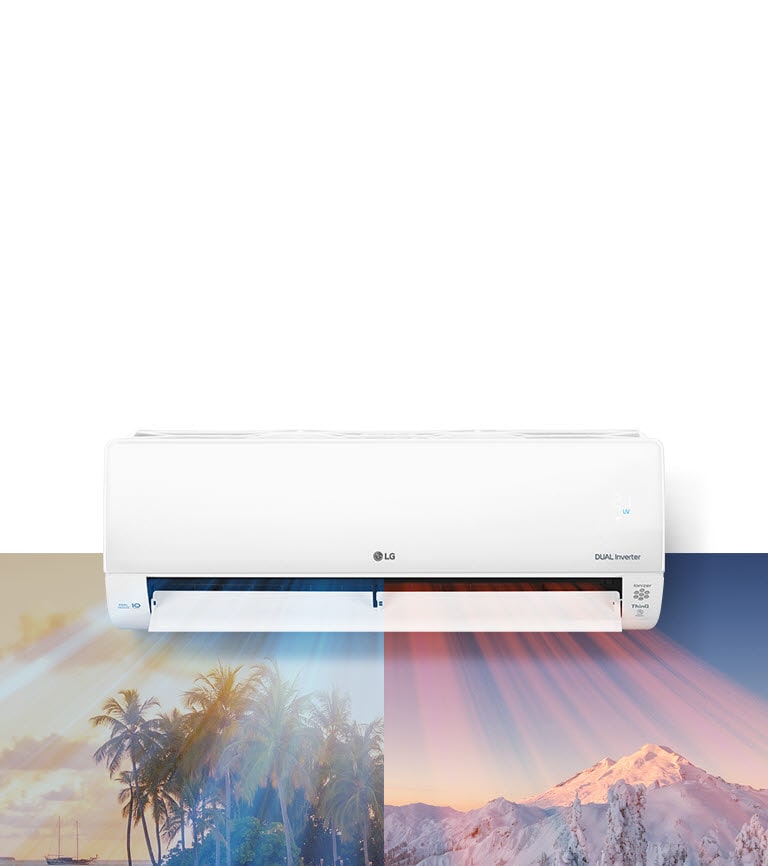 Feature card van 3.5kW, DUALCOOL Deluxe, luxe airconditioning met DUAL Inverter en Uvnano™ DC12RK.NSJ