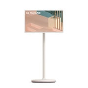Vooraanzicht van 27 inch LG StanbyME Rollable Smart TV - 27ART10AKPL 27ART10AKPL