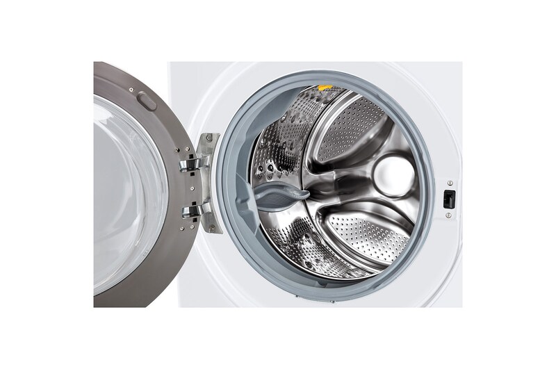 LG Enorme Inhoud van 17KG | Slimme AI DD™ motor herkent je kleding | E | TurboWash™ 59 | Hygiënisch wassen met stoom, LC1R7N2
