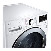 LG Enorme Inhoud van 17KG | Slimme AI DD™ motor herkent je kleding | E | TurboWash™ 59 | Hygiënisch wassen met stoom, LC1R7N2