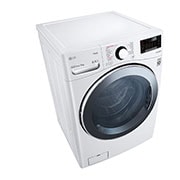 LG Enorme Inhoud van 17KG | Slimme AI DD™ motor herkent je kleding | E | TurboWash™ 59 | Hygiënisch wassen met stoom, LC1R7N2