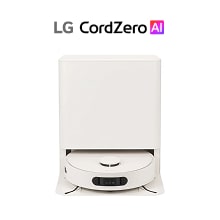 Vooraanzicht van het LG CordZero AI-product