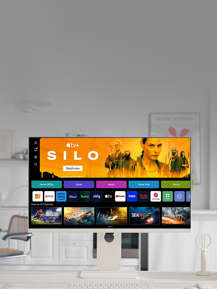 Verschillende programma’s met de MyView Smart Monitor.