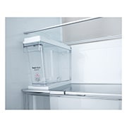 LG 623L Réfrigérateur américain noir  | ThinQ™ | Uvnano™ | FRESH Converter™, GSLE91EVAB