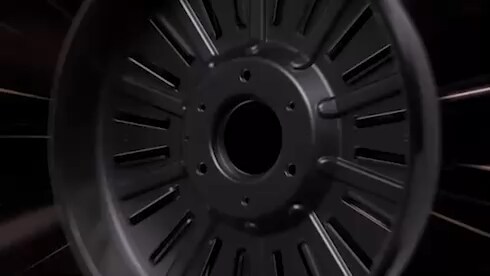 Various engine parts are connecting with the activating AI Core-Tech chip, and the 'AI Wash' feature visible above the dial screen. Various engine parts are connecting with the activating AI Core-Tech chip, and the 'AI Wash' feature visible above the dial screen.