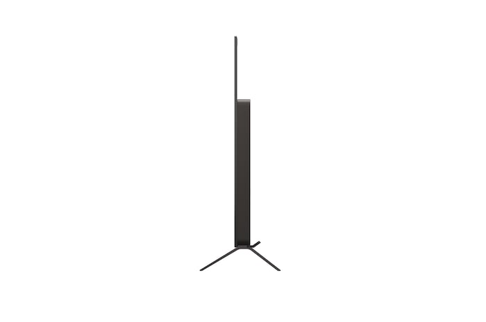 Zijaanzicht van LG OLED AI B5 4K Smart TV.