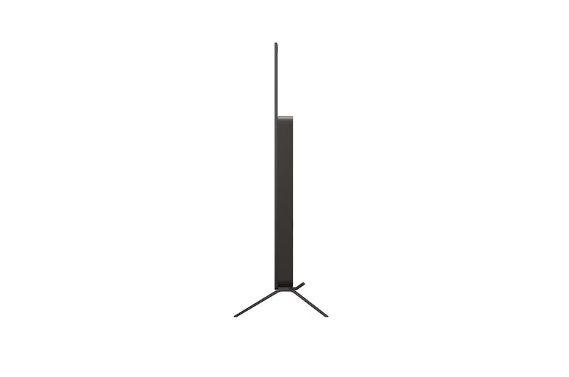 Zijaanzicht van LG OLED AI B5 4K Smart TV.