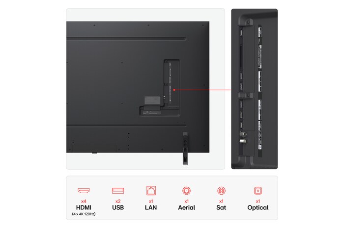 LG Smart TV LG QNED evo AI QNED85 MiniLED 4K 2025 75 pouces, 75QNED85A6C
