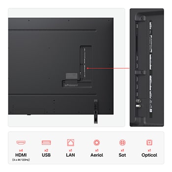 LG Smart TV LG QNED evo AI QNED85 MiniLED 4K 2025 75 pouces, 75QNED85A6C