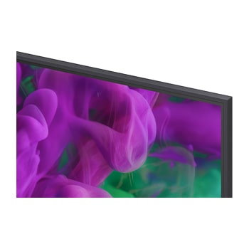 La Mini LED LG QNED evo AI QNED85 avec Dynamic QNED Color Pro remplit l’écran de jaillissements éclatants et fluides de mouvements multicolores, semblables à de la peinture, présentant une brillance des couleurs améliorée certifiée pour un volume de couleurs de 100 %.