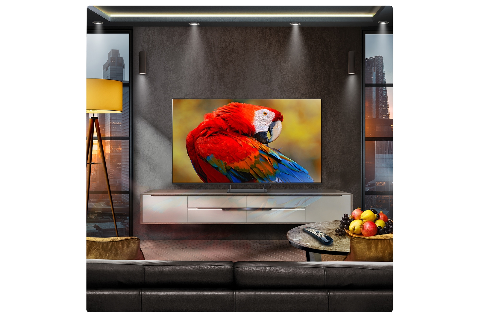 LG Smart TV LG QNED evo AI QNED86 MiniLED 4K 2025 55 pouces, 55QNED86A6A