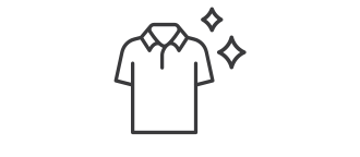 Less shrinkage icon	