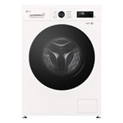 Vue avant de 8/5kg Lave-linge séchant Blanc | 6 motion DD™ | Steam™ | ThinQ™ W4X1085NWB