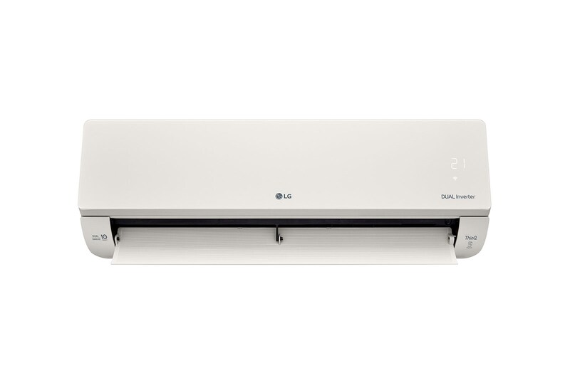 LG 2.5kW, ARTCOOL Airconditioning - Beige. Dual Inverter HeatPump met stijlvol beige design, DUAL Inverter en Uvnano™, AB09BK
