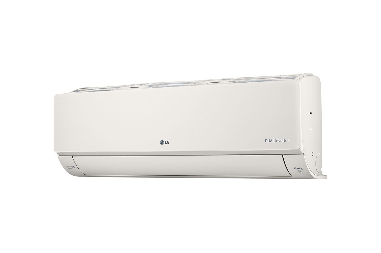 LG 3.5kW, ARTCOOL Airconditioning - Beige. Dual Inverter HeatPump met stijlvol beige design, DUAL Inverter en Uvnano™, AB12BK