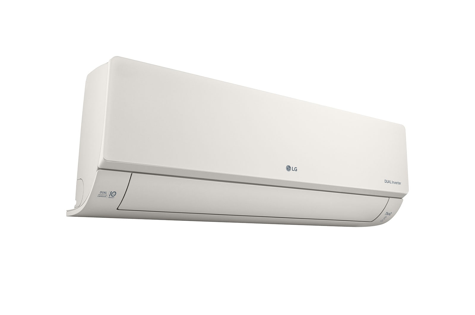 LG 6.6kW, ARTCOOL Airconditioning - Beige. Dual Inverter HeatPump met stijlvol beige design, DUAL Inverter en Uvnano™, AB24BK