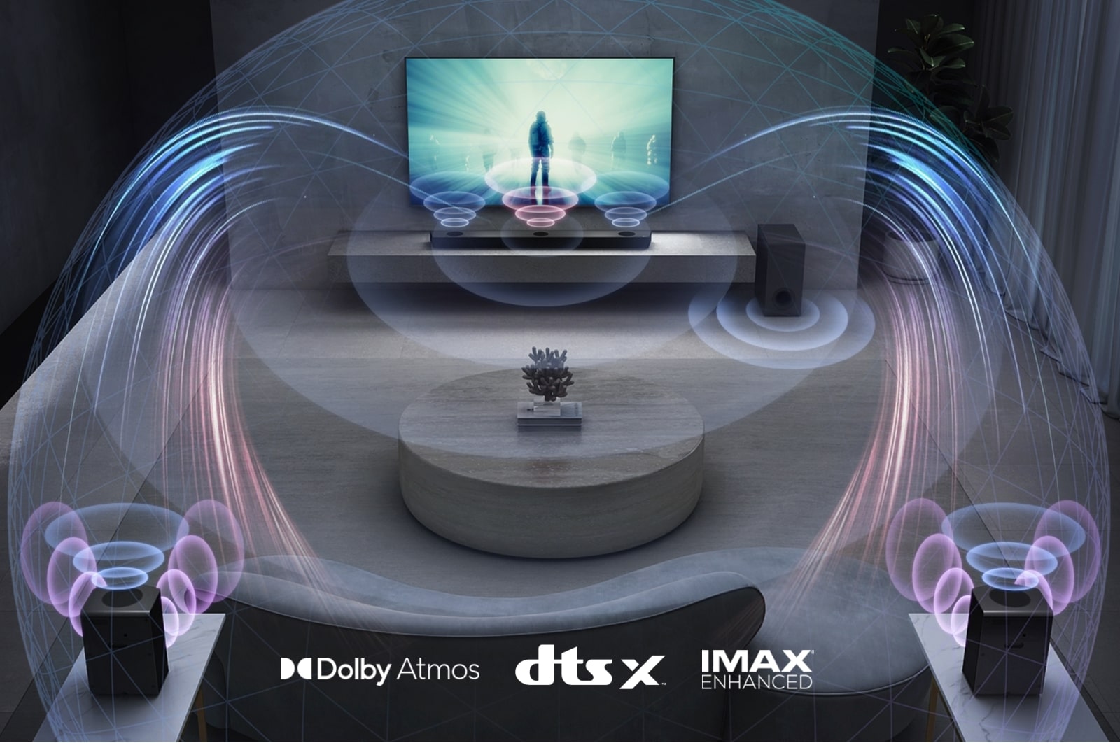 LG Barre de son avec Dolby Atmos® 9.1.5 Channel - S95QR, DS95QR