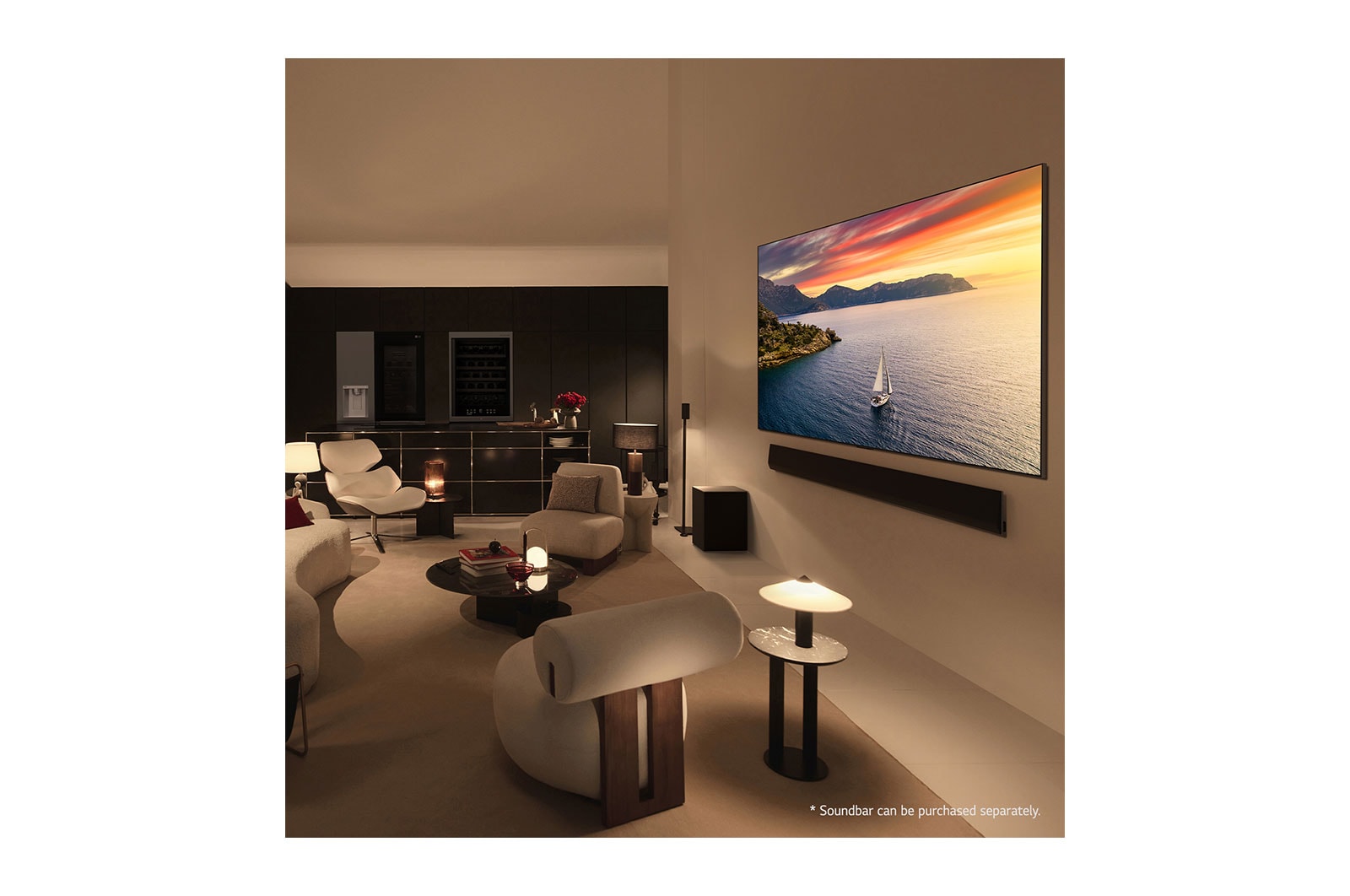 LG Barre de son LG pour TV avec Dolby Atmos 3.1 canaux SG10TY, DSG10TY