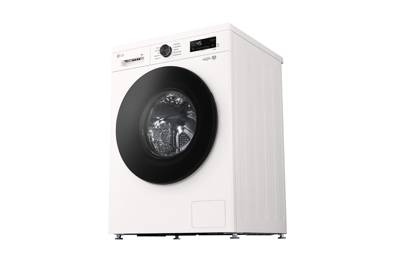 LG Lave-linge 9kg blanc | Inverter Direct Drive™ | Spa Steam™ | A, F4X1009NWB