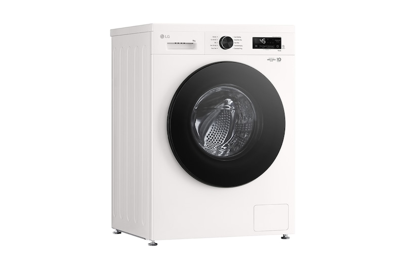 LG Lave-linge 9kg blanc | Inverter Direct Drive™ | Spa Steam™ | A, F4X1009NWB