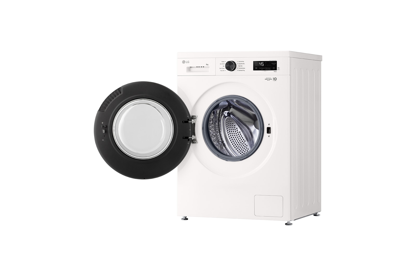 LG Lave-linge 9kg blanc | Inverter Direct Drive™ | Spa Steam™ | A, F4X1009NWB