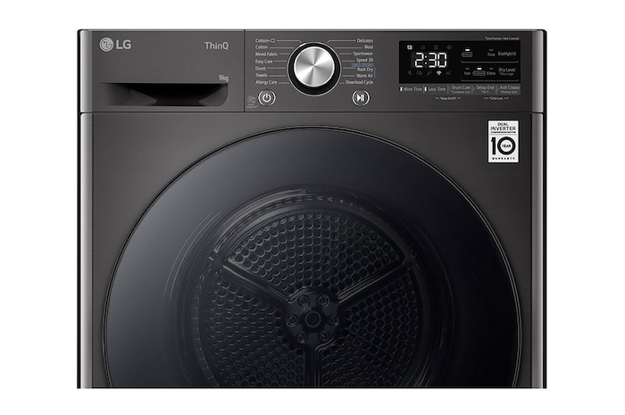 LG Sèche-Linge RH90V9ZVEN | Capacité 9 kg | A+++, RH90V9ZVEN