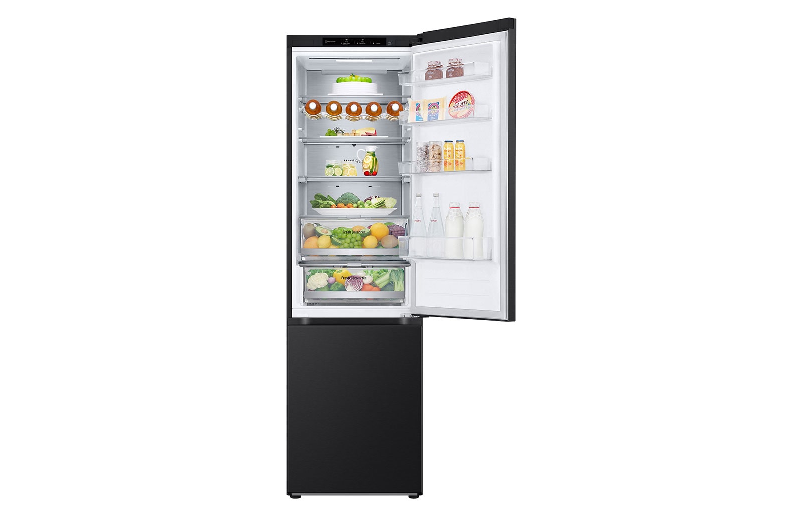 LG Réfrigérateur combiné GBV7280AEV | Capacité 387L | FRESHBalancer™, GBV7280AEV