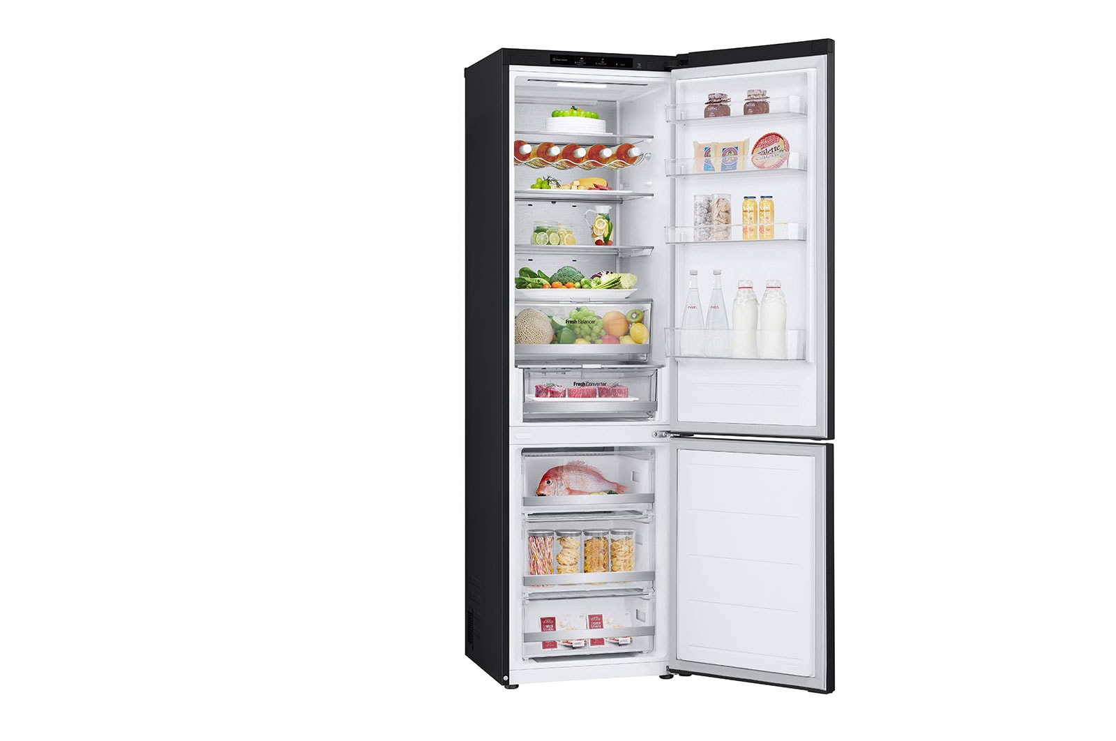 LG Réfrigérateur combiné GBV7280AEV | Capacité 387L | FRESHBalancer™, GBV7280AEV