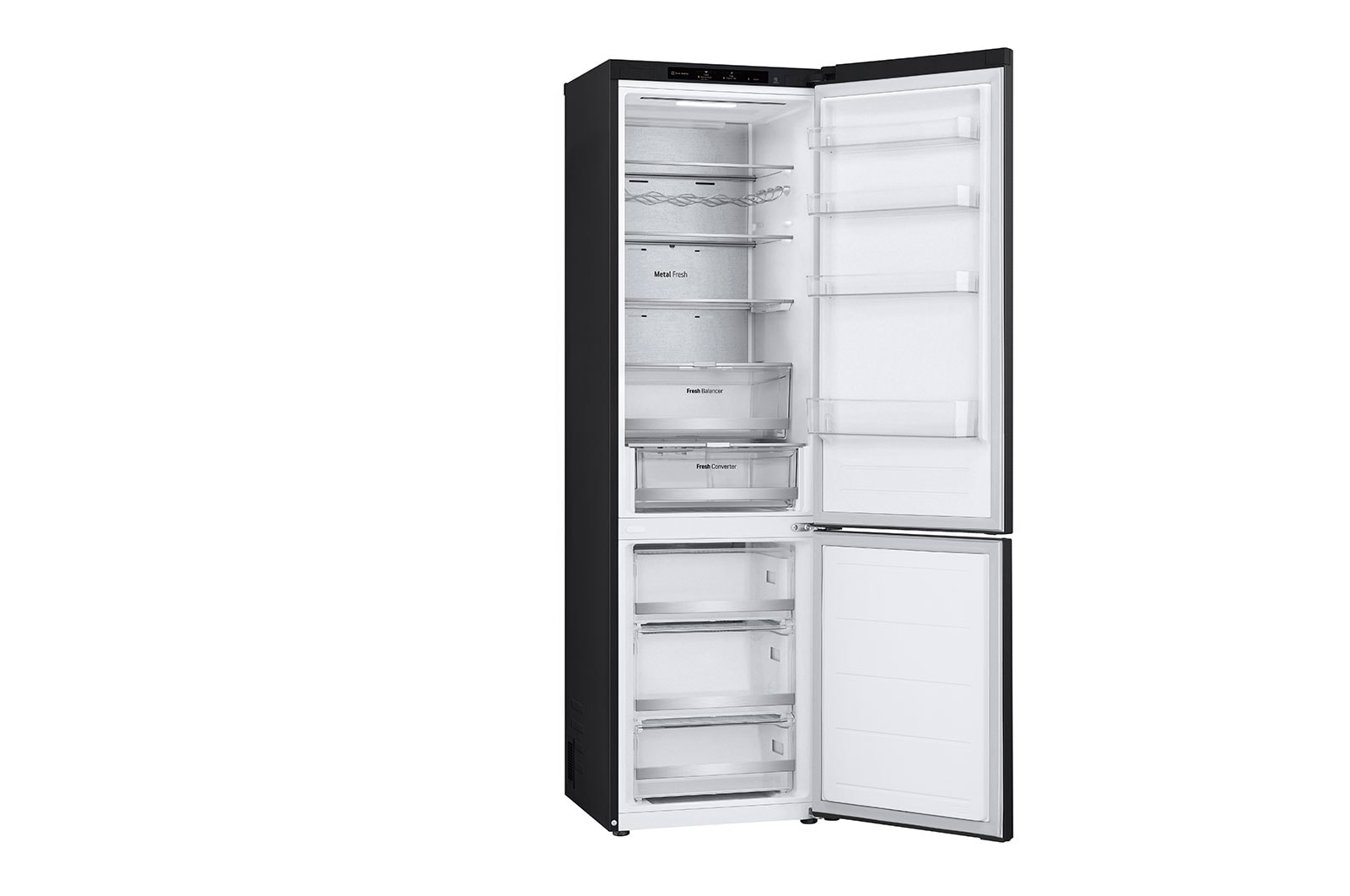 LG Réfrigérateur combiné GBV7280AEV | Capacité 387L | FRESHBalancer™, GBV7280AEV