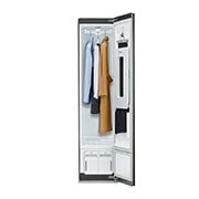 LG Styler | Capacité 3 cintres + 1 presse-pantalon | Rafraîchissez et froissez facilement vos vêtements avec de la vapeur, S3MFC