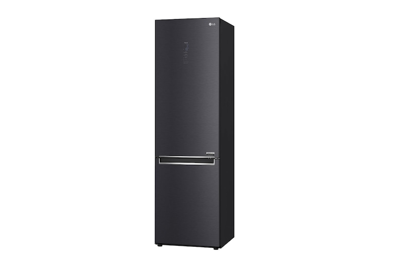 LG 384L Réfrigérateur combiné Noir | Door Cooling+ | Total No Frost | Compresseur linéaire Inverter , GBB92MCABP