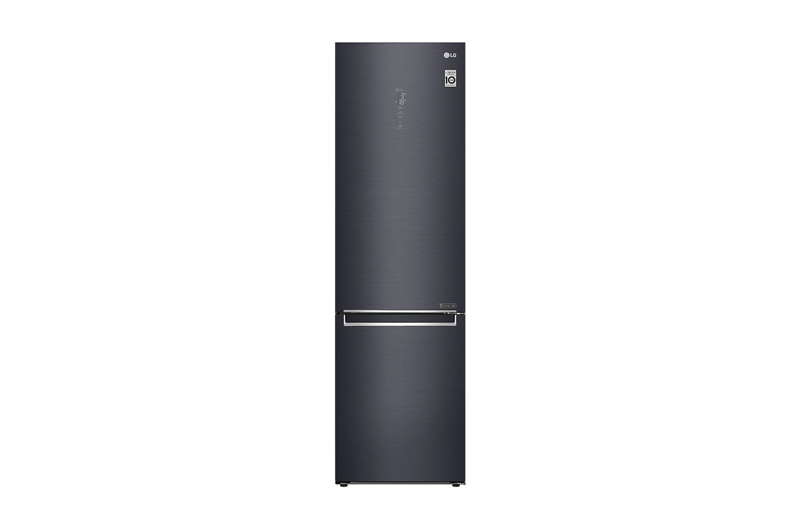 Vue avant de Door Cooling<sup>+</sup> | 384L capacité | Total no Frost  |  Compresseur linéaire Inverter | Grande capacité | 36dB – réfrigérateur le plus silencieux GBB92MCAXP