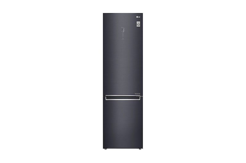 Vue avant de Door Cooling<sup>+</sup> | 384L capacité | Total no Frost  |  Compresseur linéaire Inverter | Grande capacité | 36dB – réfrigérateur le plus silencieux GBB92MCAXP
